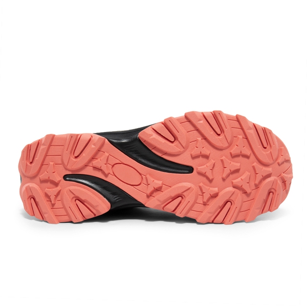 Women's Waterproof Mesh Hiking Shoes - GREY PINK - 6